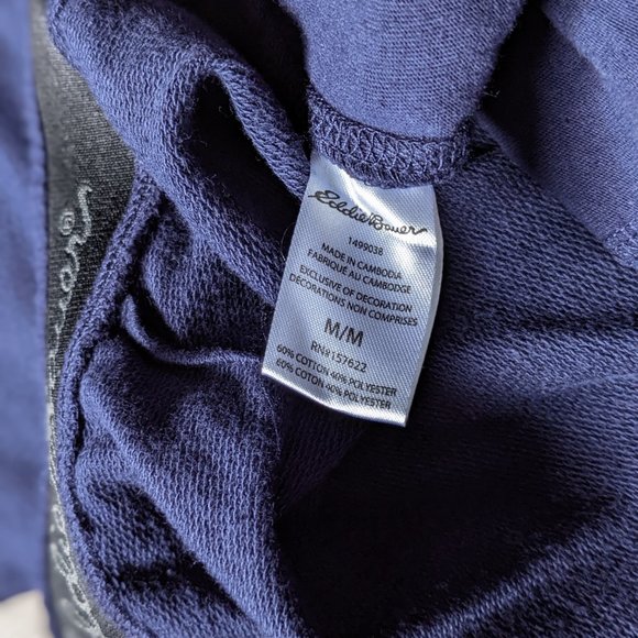 EUC Men's (S/M*) - EDDIE BAUER Lounge Pant BLUE - Picture 9 of 11